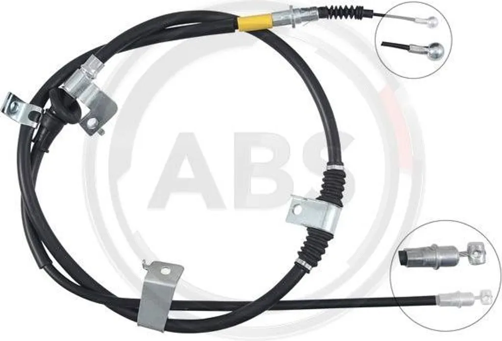 Câble de Frein de Stationnement pour Citroën C4 et Peugeot 4008 - ABS