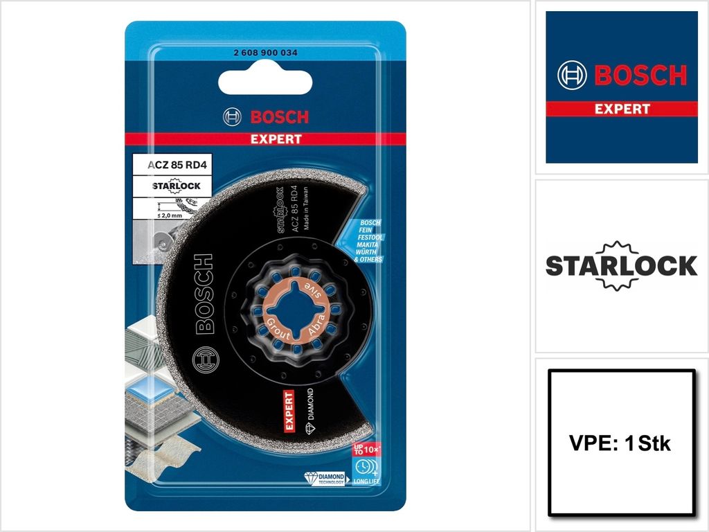Bosch 2 608 900 034 de Tarcza diamentowa 8,5 cm de Tarcza Zdjęcie produktu 
