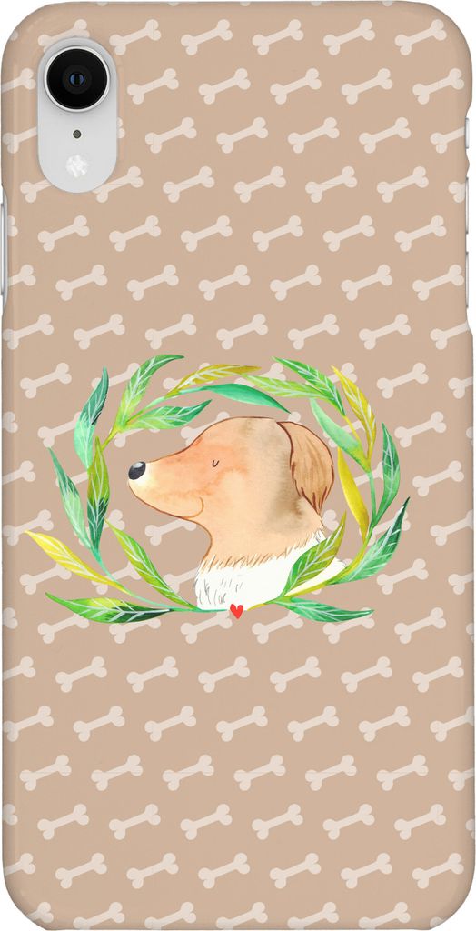 Mr. & Mrs. Panda Iphone XR Handyhülle Hund Blumen - Produktbild 