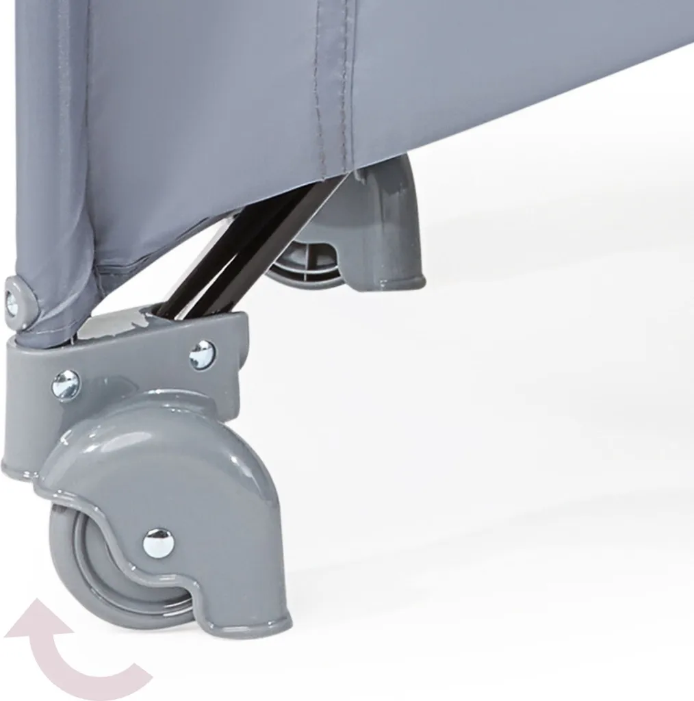 Lit de voyage Happy Traveler BASIC PLUS gris - Lit pliant bébé compact