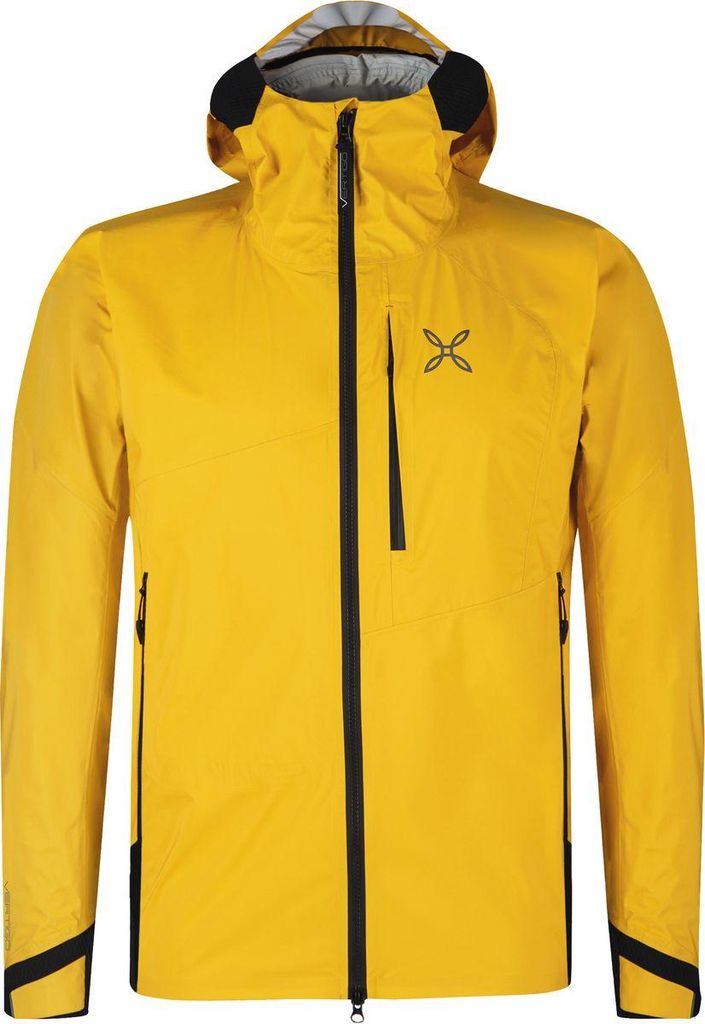 Vertigo 3L Jacket - Leichte, wasserdichte Herrenjacke für Bergsport, Montura, Farbe:348-MUSTARD, Größe:L
