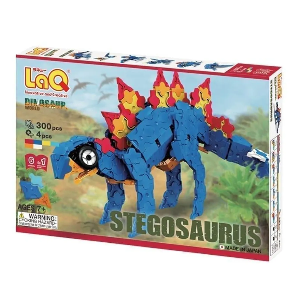 Stégosaurus LaQ : Occupez vos enfants intelligemment sans aucun écran