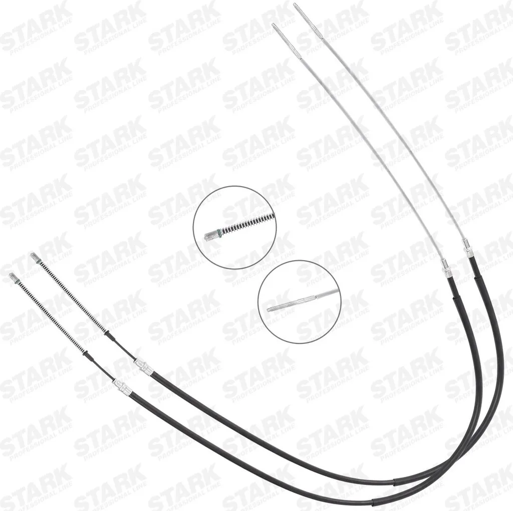 Câble de frein à main arrière STARK SKCPB-1051135 pour Jetta II 1G2