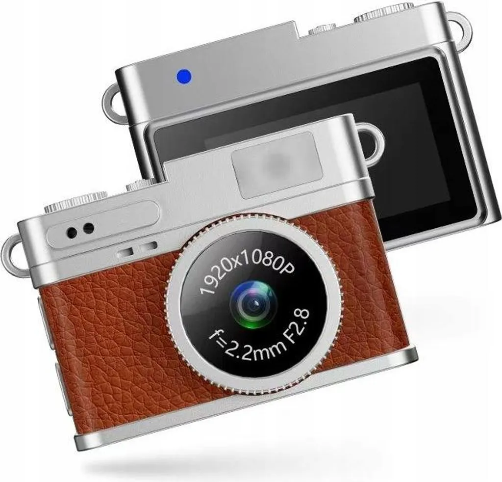 Caméra compacte 1080p XREC X4 2MP avec écran de prévisualisation - Brown - 11