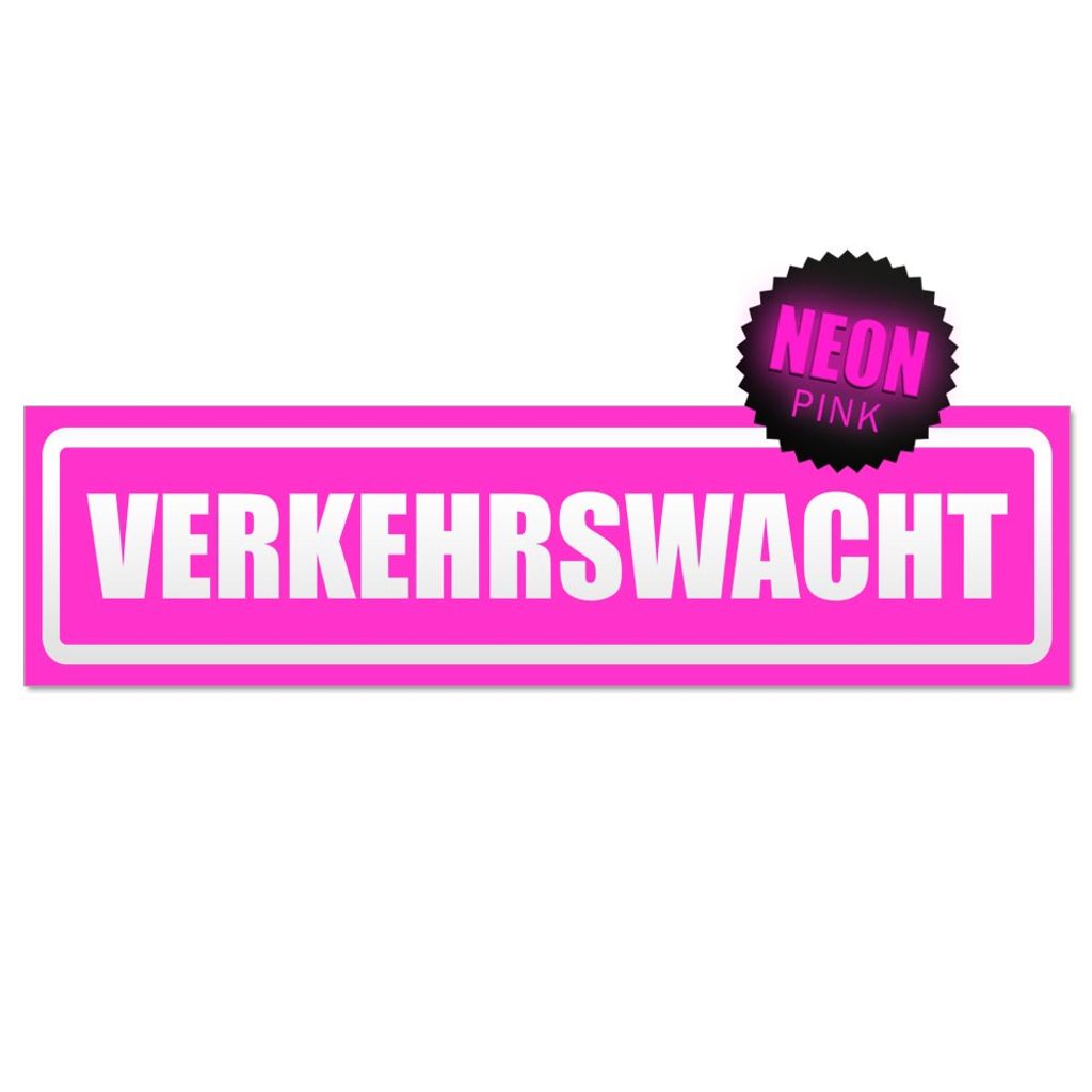 Verkehrswacht invertiert Magnetschild Schild magnetisch