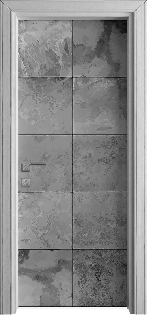 Tür Selbstklebende 80x210 cm Türfolie Türtapete Klebefolie - Kacheln Abstrakt