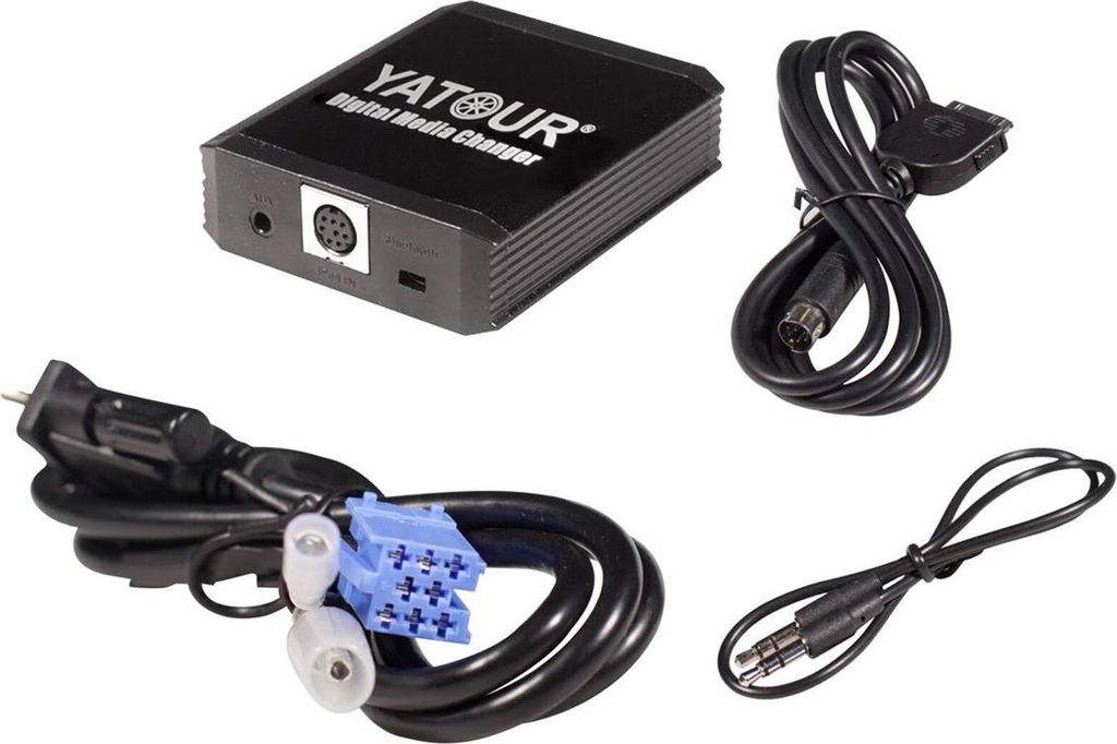 Yatour Adapter für iPhone, iPod, iPad, AUX und MP3 für Fiat