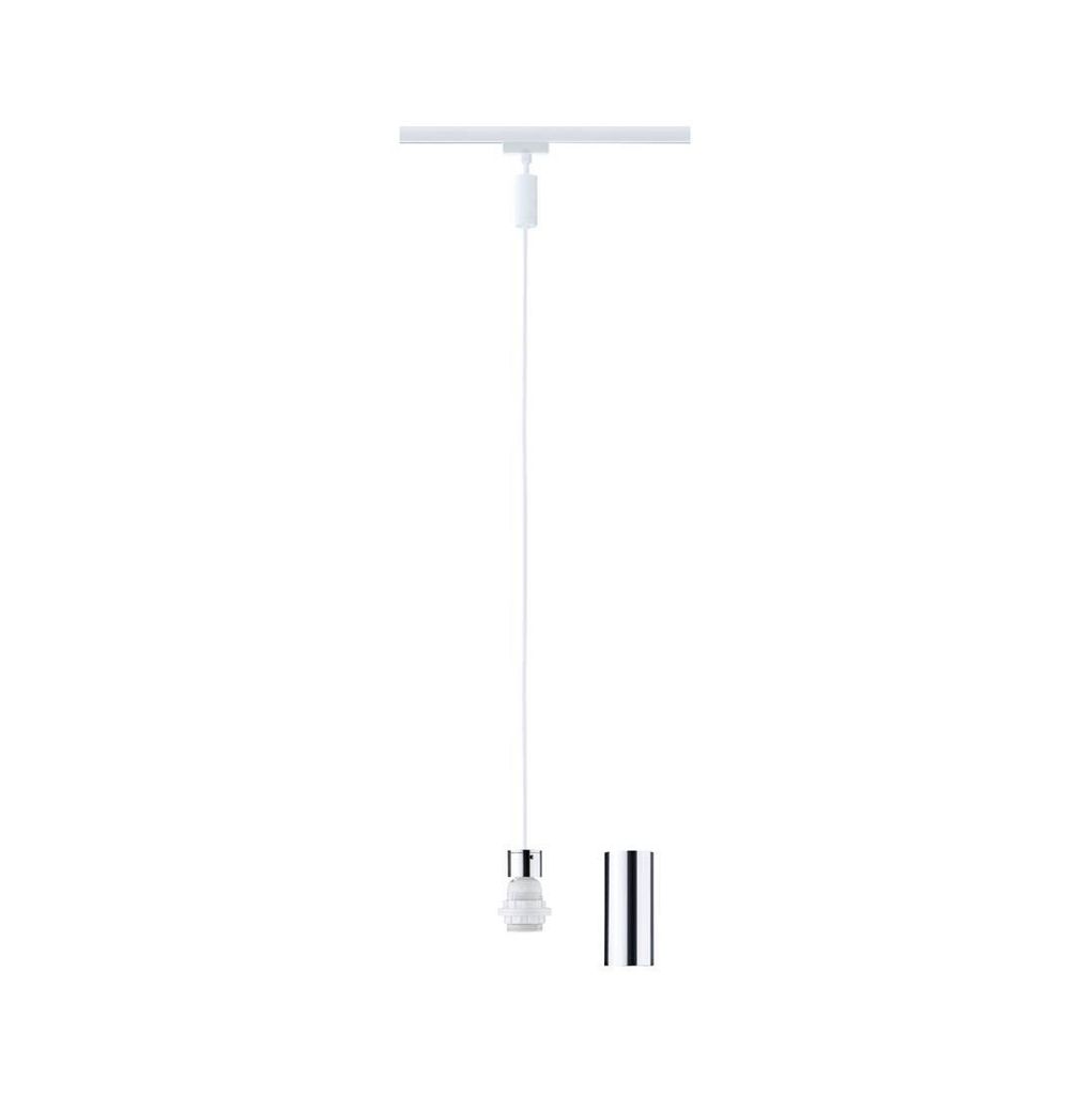 Paulmann URail Pendel 2Easy E27 max.20W dimmbar signalweiß Produktbild 