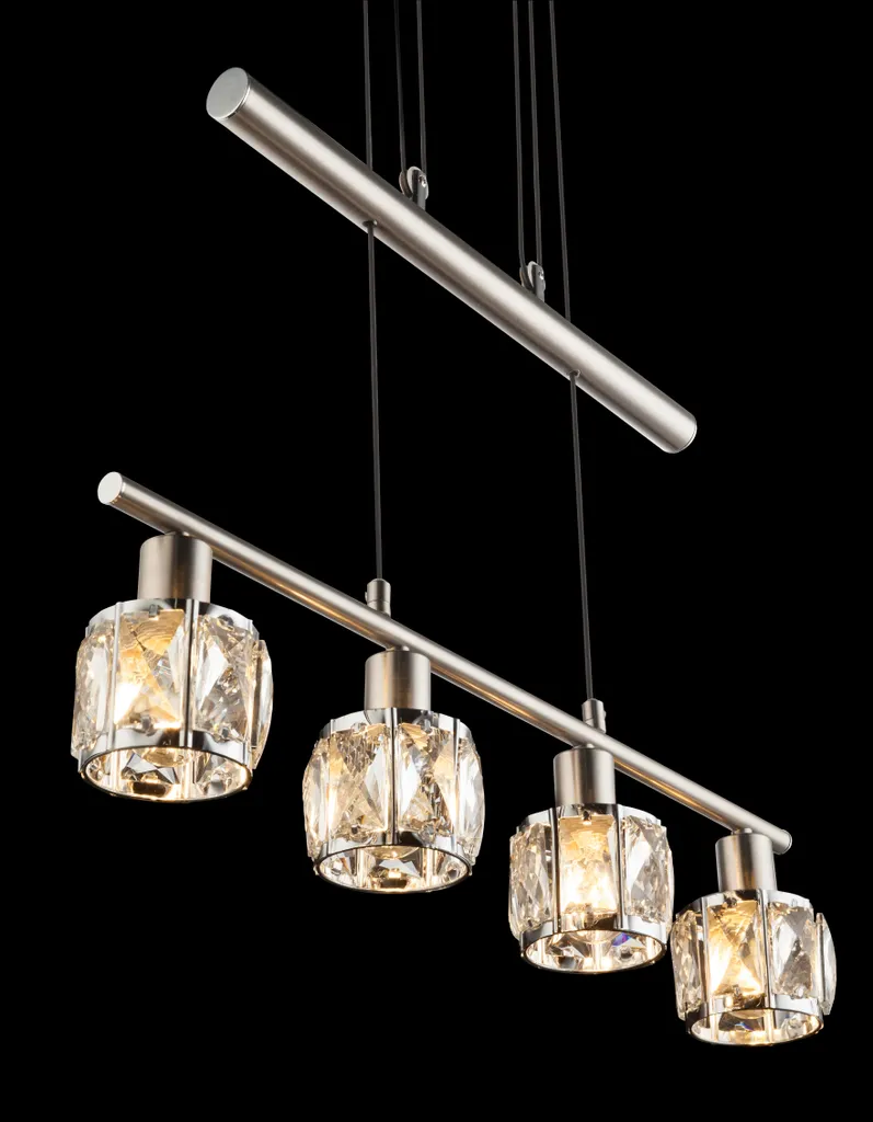 Globo Kris Lampadario Argento Cristallo 60cm - Trend Arredo Casa 2026 - 5