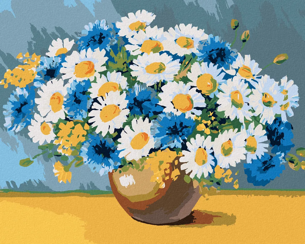 Zuty Diamond Painting Kit Completo Margherite 40x50 - Offerta Limitata
