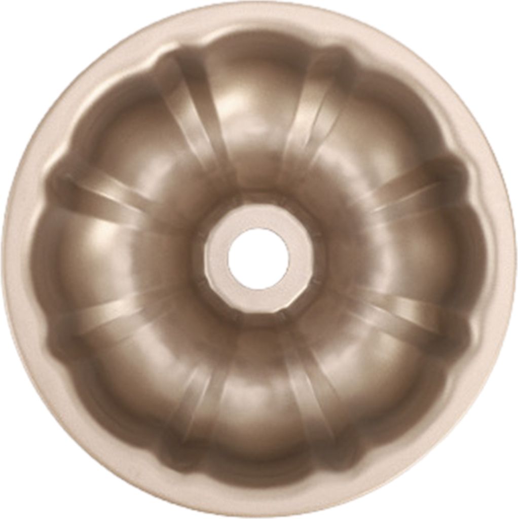 Antihaftbeschichtete Ringkuchenform, geriffelte Rohrbackform Kohlenstoffstahl für Pfundkuchen, Buntz-Kuchen, Gelee, Gelatine, Schokoladenkuchenformen