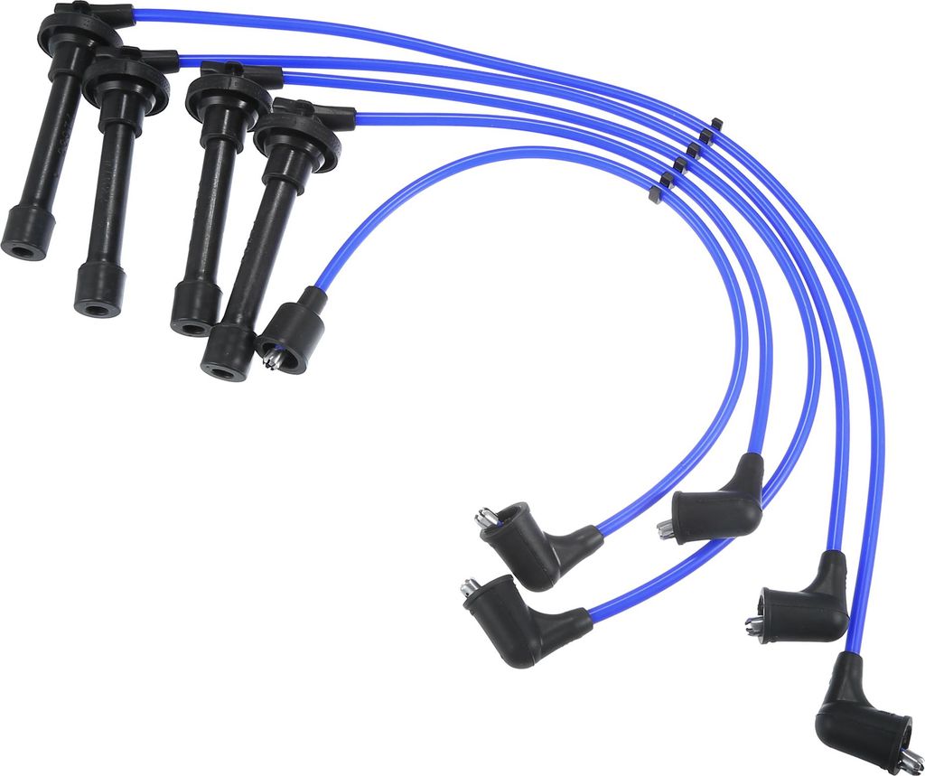 Zündkerzen-Spulen-Kabel Zündspulen-Harnisch-Kabel 6,8 mm passend für Honda Accord 1990-1994 Prelude 1992-1996 Nr. 32700PT0000 - Packung mit 5
