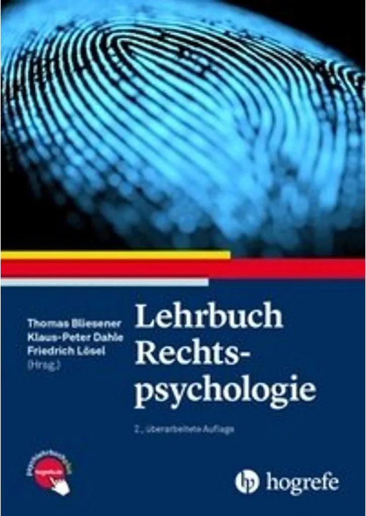 Manuel pour expert judiciaire : Lehrbuch Rechtspsychologie psychologie