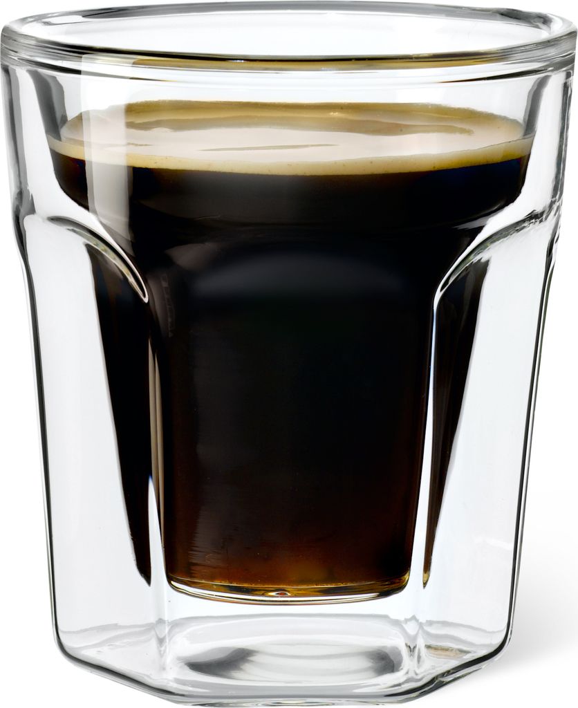 Leopold Vienna Doppelwandiges Glas Espresso, 2er Set ø64x71mm, 100ml, LV01510