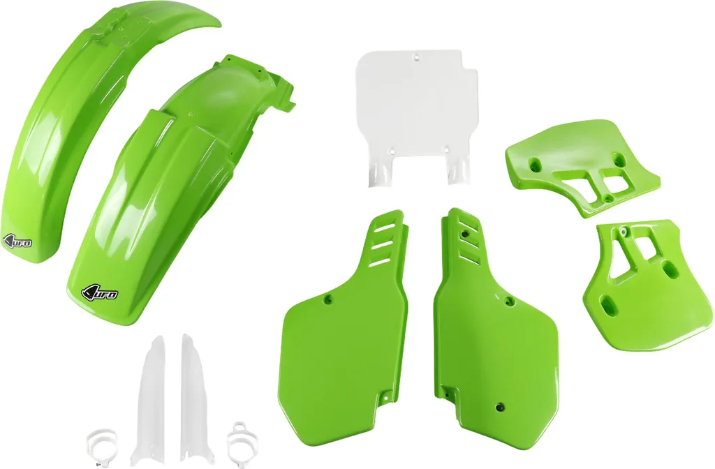 Habillage complet Kawasaki KX 500 1993-1995 UFO pour rénovation et enduro