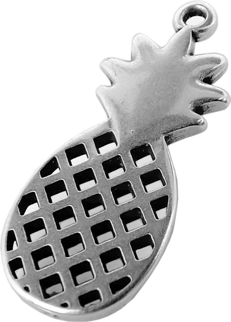 Minott Schmuck Anhänger | Ananas Frucht aus Messing, Produktbild 
