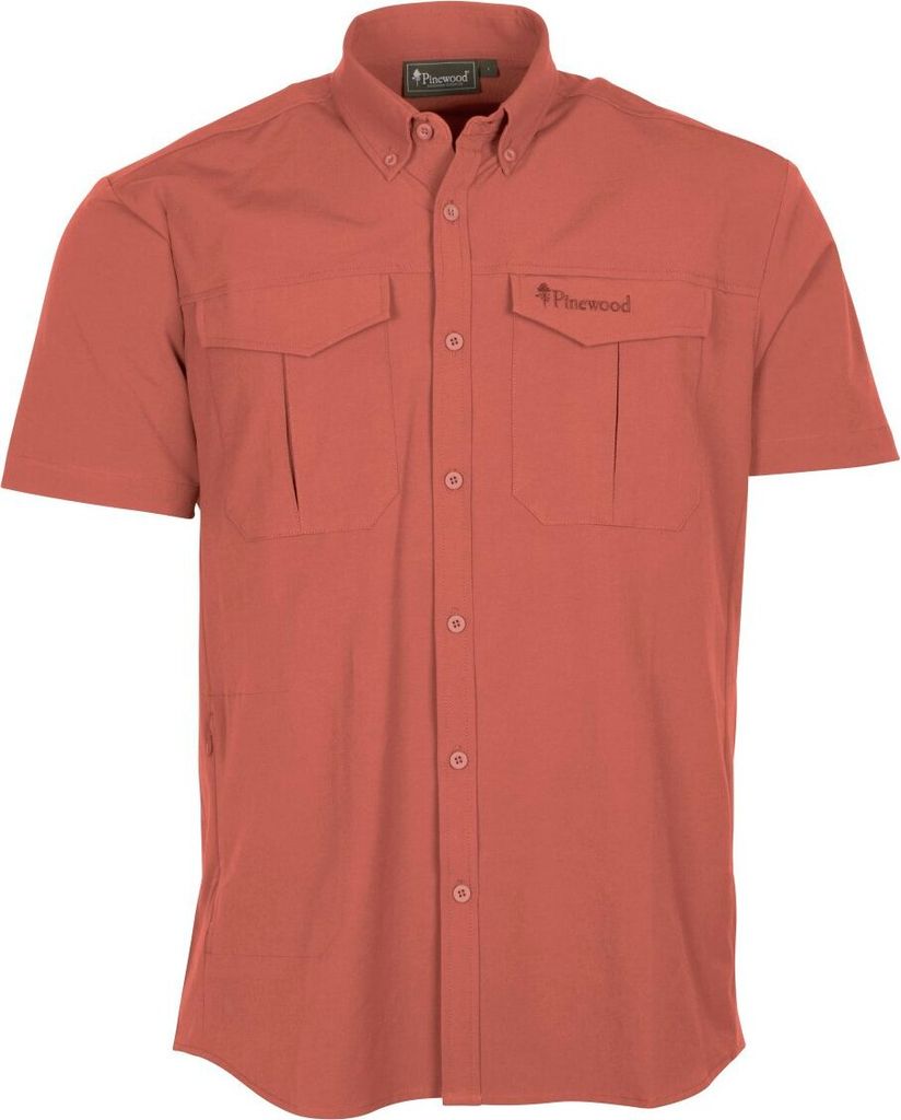 Pinewood 5343 Everyday Travel Hemd Terracotta (524) S