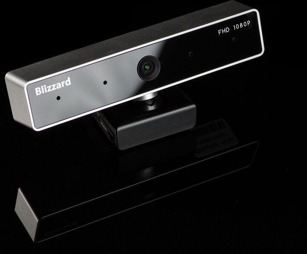 Blizzard A335-S Pro FHD 1920X1080 Webcam 30FPS 5500K Plug & Player USB-C inkl. Mikrofon H.264 COMS-Sensor
