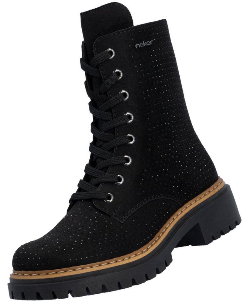 Rieker Damen Stiefelette 72609-00 Schwarz Image du produit 
