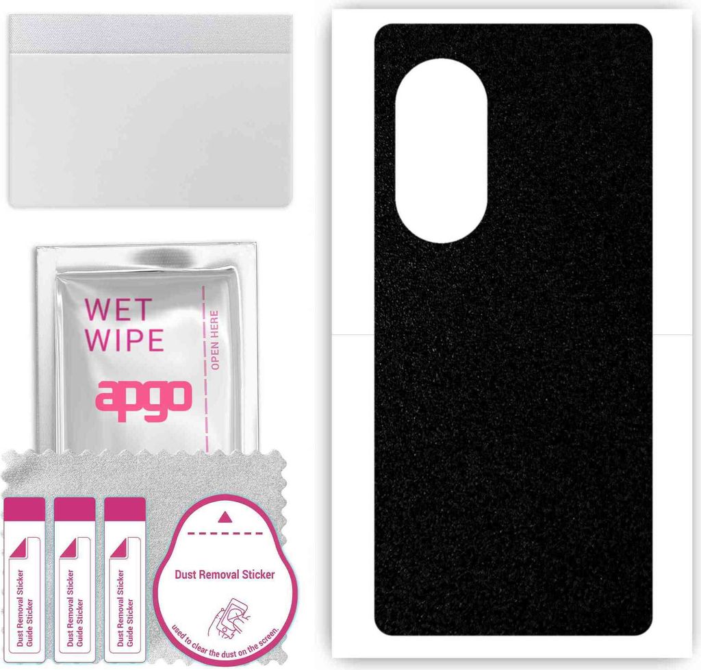 apgo Rückseite Schutzfolie, Skin, kompatibel mit Huawei Nova 10 Youth Edition, Hinten Displayschutzfolie aus Vinylfolie, kratzfest, einfache Monta...