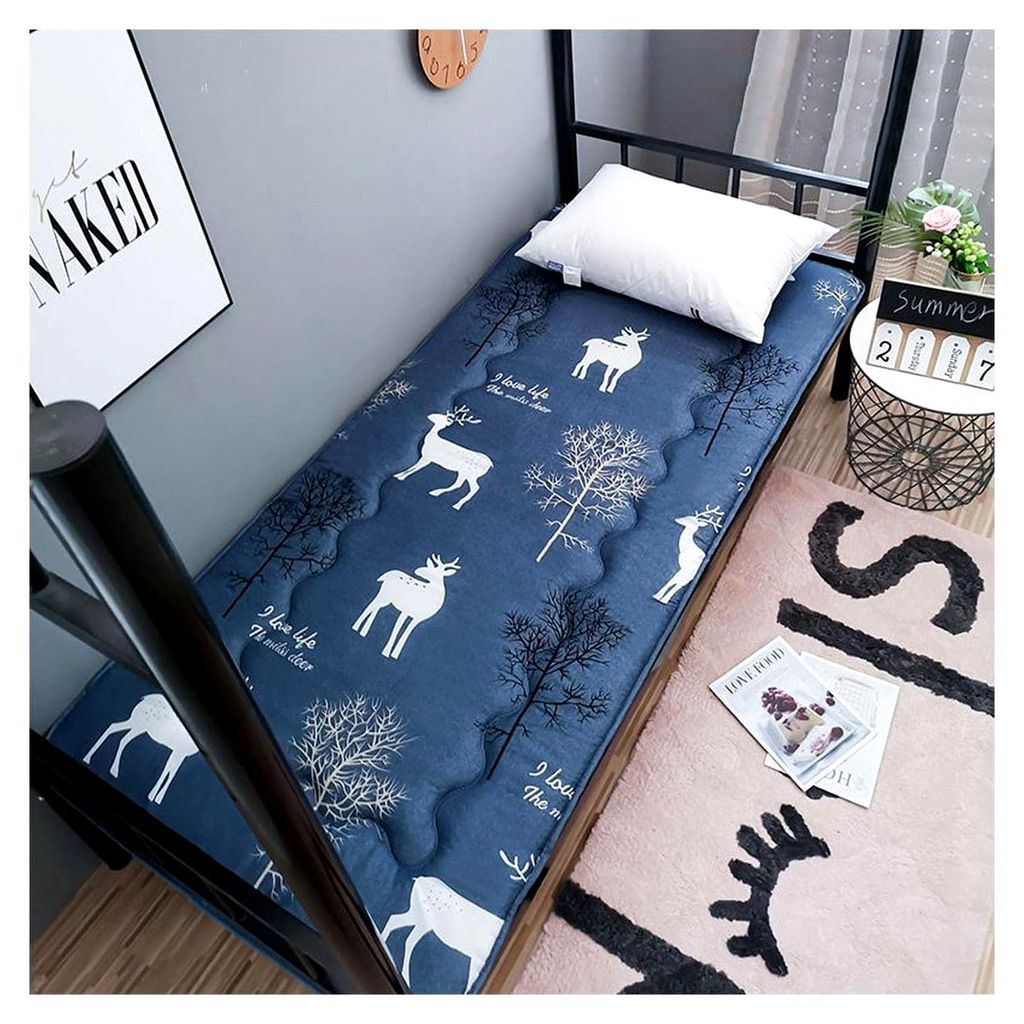 Rollmatratze Schlafmatte Faltbare Liege Couch Bett Futonmatratze für Jungen und Mädchen (Farbe: I, Größe: 150 x 200 cm)