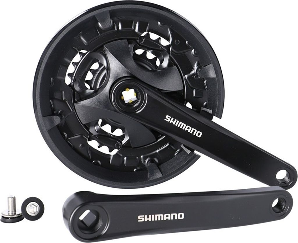 KRG Shimano MT101 44/32/22 Zähne 175mm FCMT101 schwarz, Produktbild