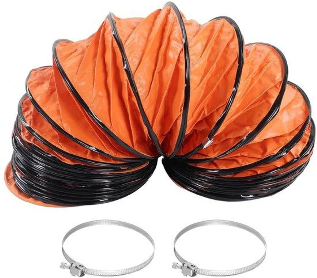 Gaine PVC flexible 10m : stoppez les mauvaises odeurs et poussières d'air