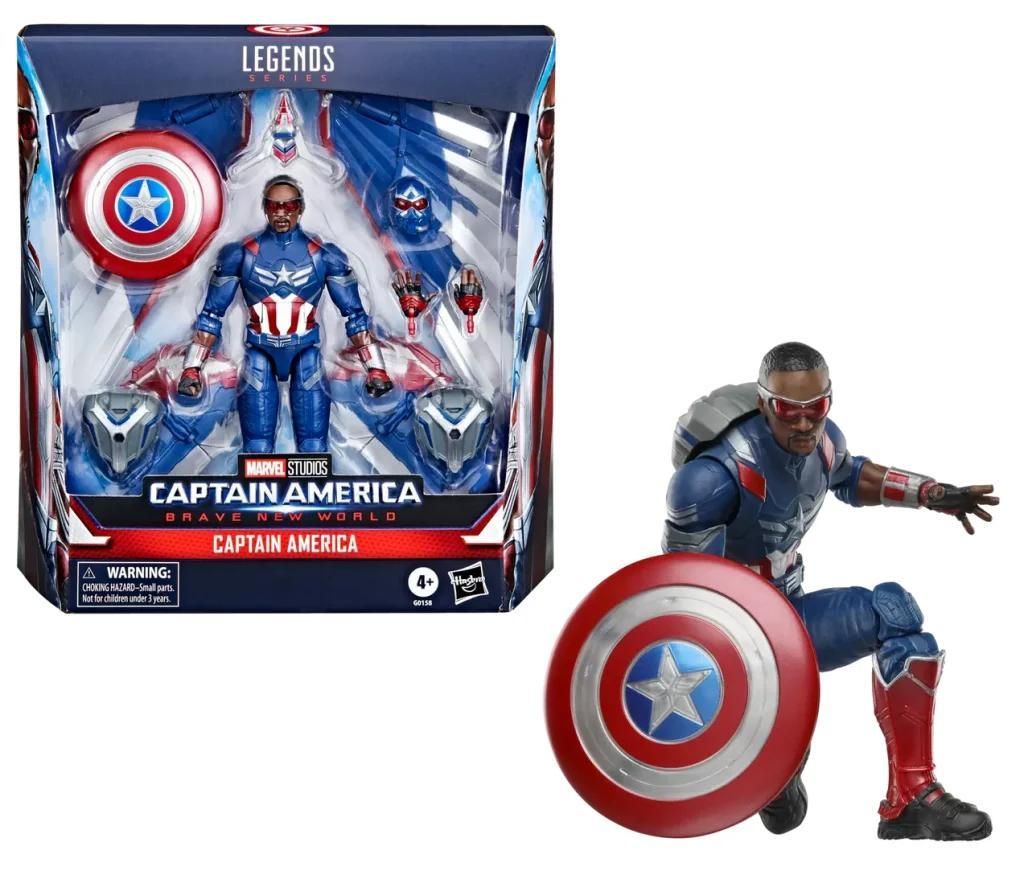 Figurina Marvel Legends – Captain America Brave New World Immagine del prodotto 