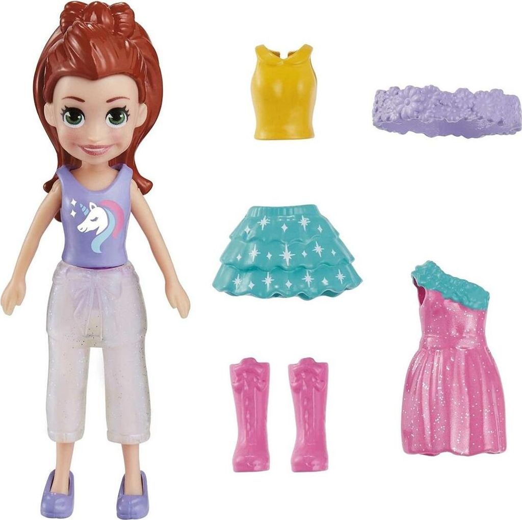 Polly Pocket HKV82, 4 Jahr(e), Junge/Mädchen, 120 mm, Produktbild 