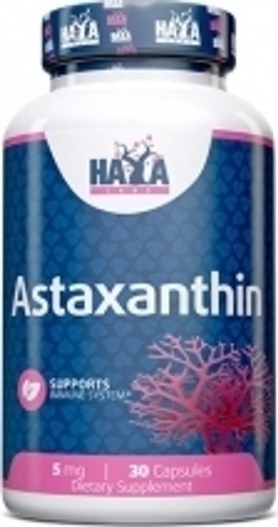 Haya Labs Astaxantina, 5 mg, 30 cápsulas Imagen del producto 