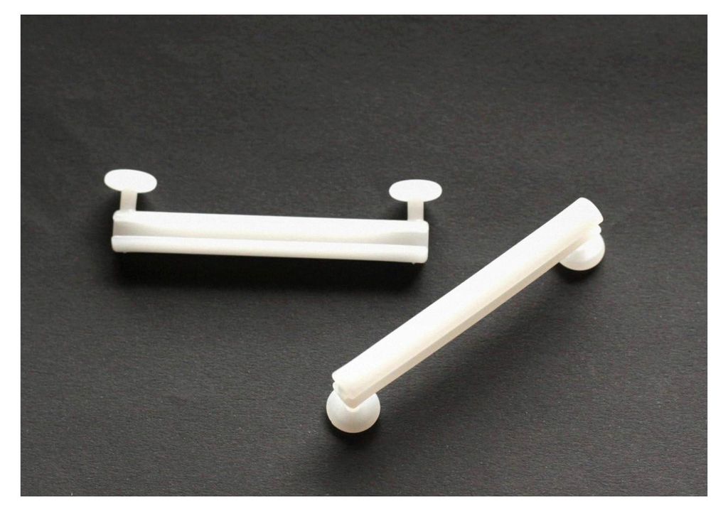 Schlaufengleiter 50mm 10 Stück Gardinenhaken für Schlaufenvorhänge und Schlaufenschals