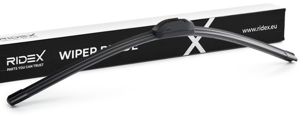 RIDEX Scheibenwischer Vorne 650mm passend für MERCEDES-BENZ E-Klasse Limousine (W211) Rahmenlos