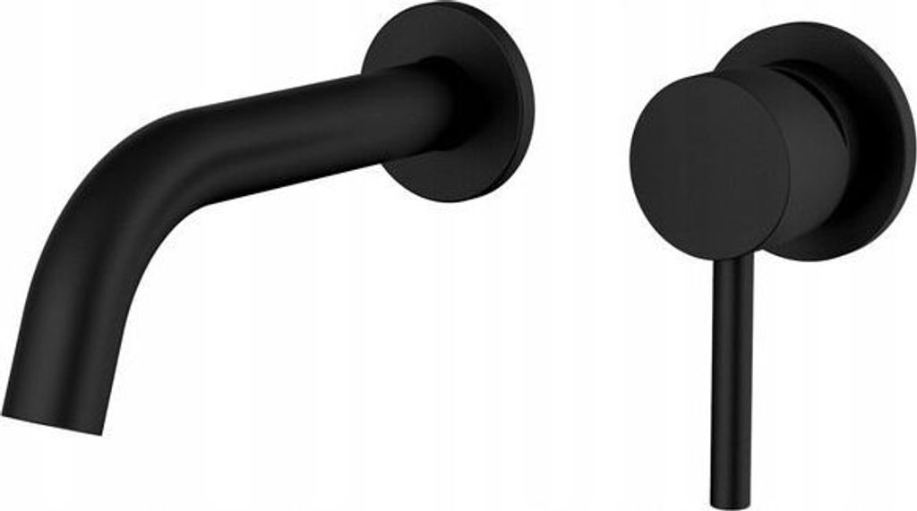 Rea Unterputz Armatur Lungo Black + Box Produktbild 
