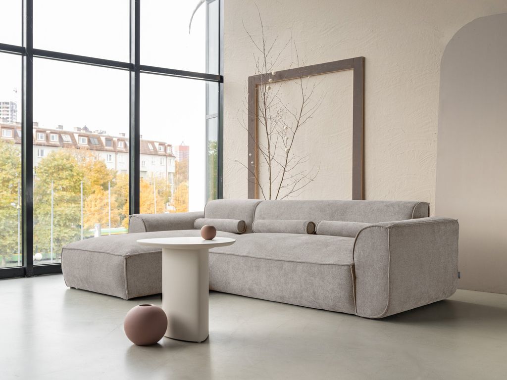 MIUFORM Flex Felix - Modulares 4-Sitzer Ecksofa - 264x154cm - Modulsofa Couch