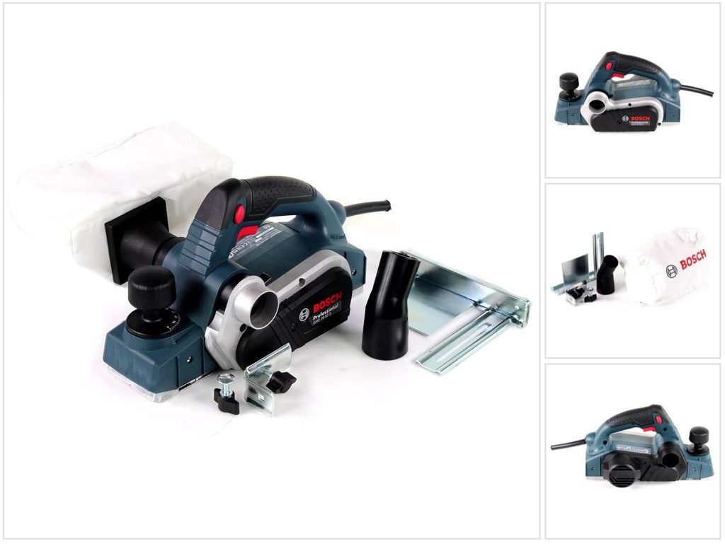 Bosch GHO 26-82 D Professional, Czarny, Niebieski, Srebrny, Zdjęcie produktu 