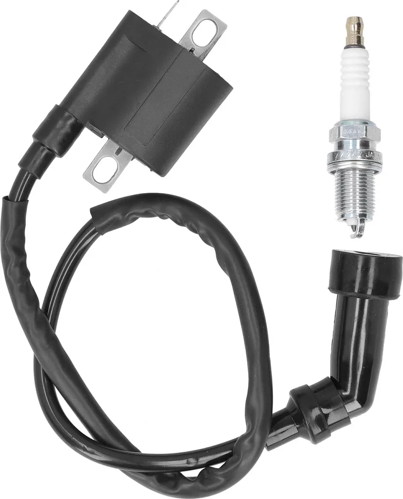Kit Ricambio Accensione Per Polaris Scrambler 50/90, Sportsman 90, Predator 50/90 (2001-2006) – Bobina, Relè E Candela