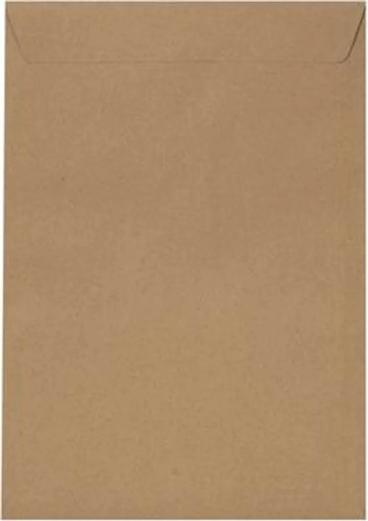 Enveloppes E4 marron HK 250 pièces en papier kraft épais résistant