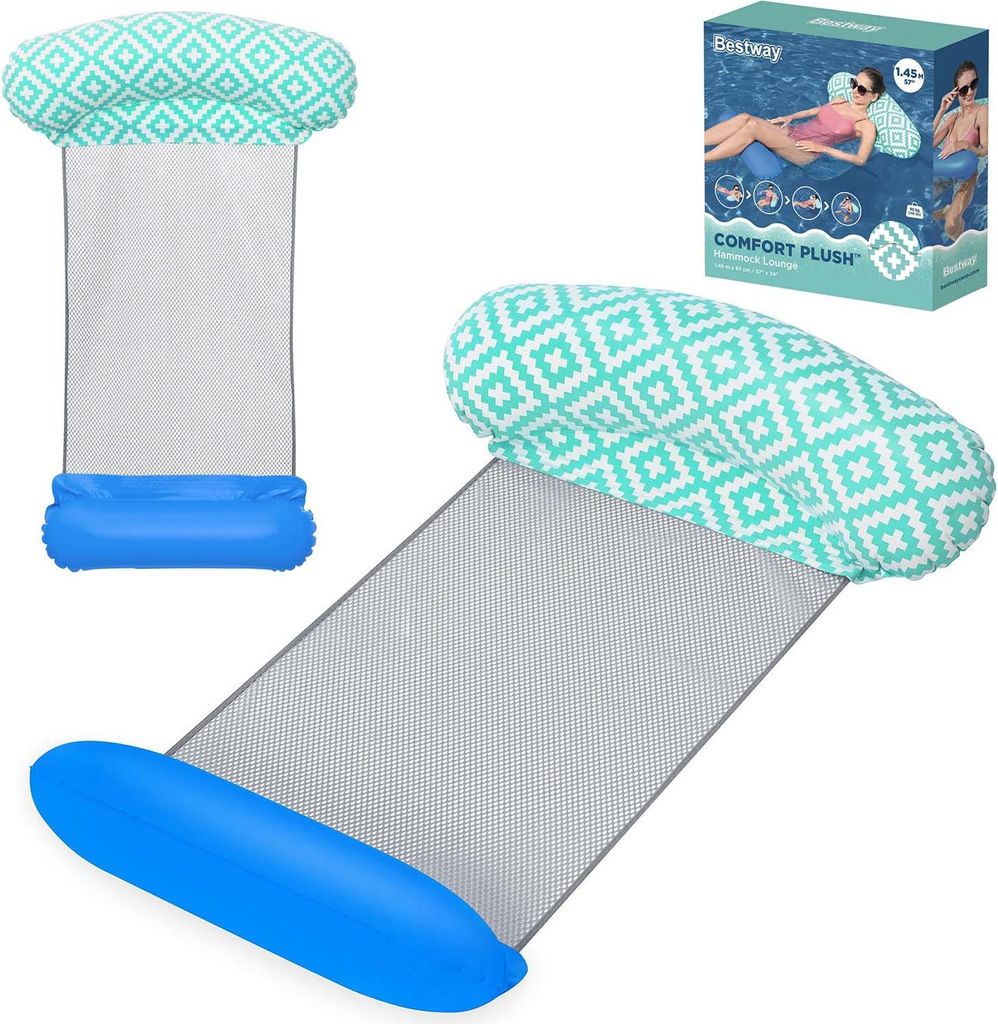 Bestway® Hamac de piscine Comfort Plush™ 145 x 87 cm Image du produit 