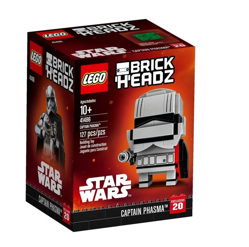 LEGO Star Wars 41486 Capitaine Phasma avec Armure Chromée et Cape Noire