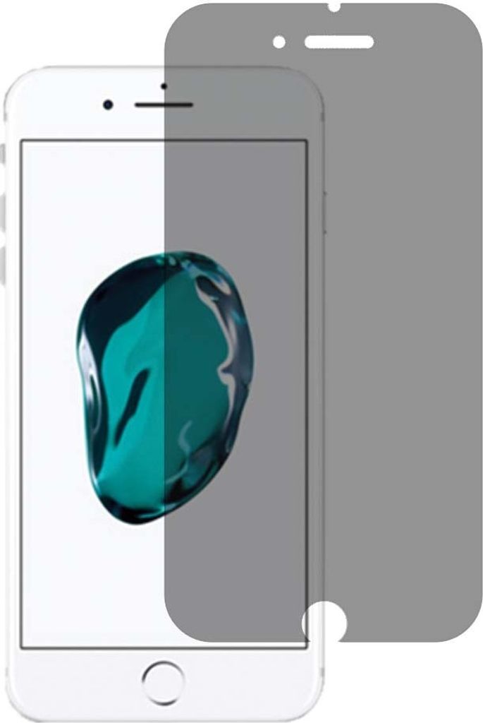 Smartphonica Privacy Displayschutzfolie für iPhone 7/8 gehärtetes Glas