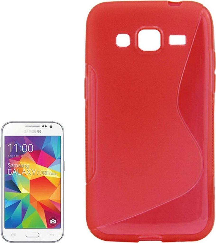 Handyhülle TPU-Schutzhülle für Samsung Galaxy Core Prime Rot