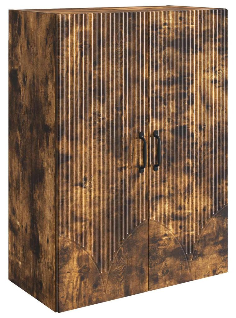 vidaXL Wandschrank Geräucherte Eiche 66 x 34,5 x 90 cm Holzwerkstoff
