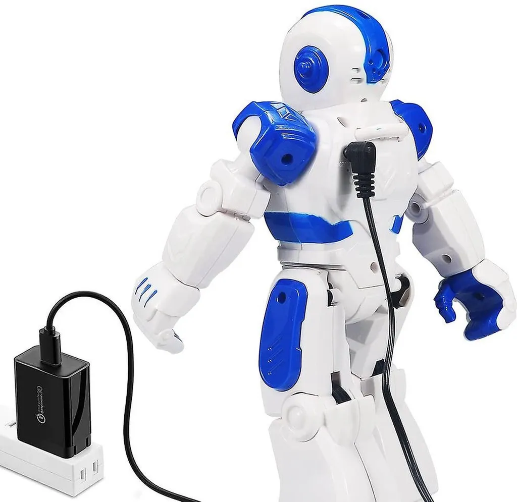 Robot intelligent programmable RED5 à détection de gestes et sons futuristes