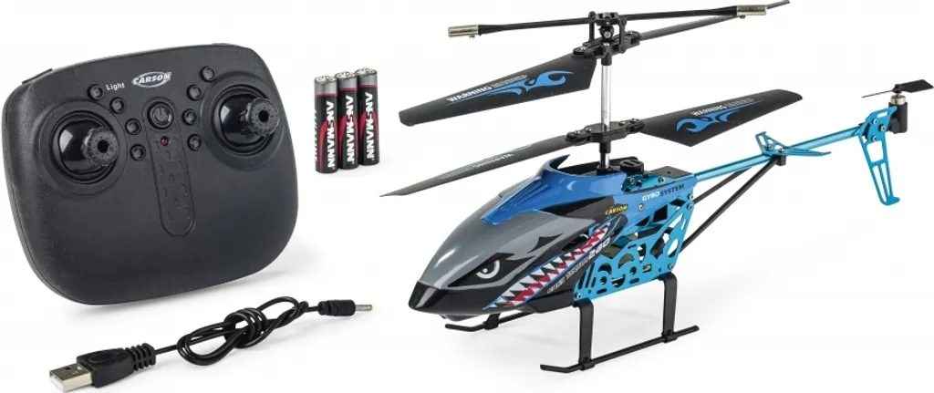 Hélicoptère RC Easy Tyrann 280 Idéal pour Apprendre le Vol Indoor