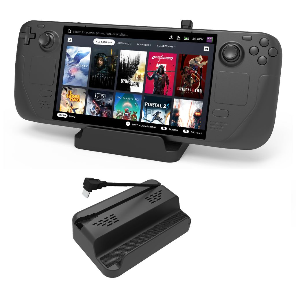 ANTCOOL Ladestation für die Steam Deck Spielkonsole