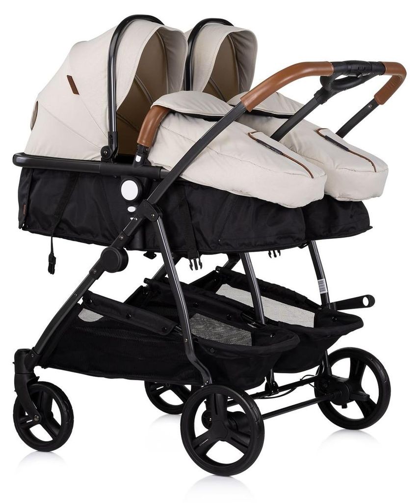 CHIPOLINO Kinderwagen fü r Zwillinge, Kinder mit ungleichen Produktbild 