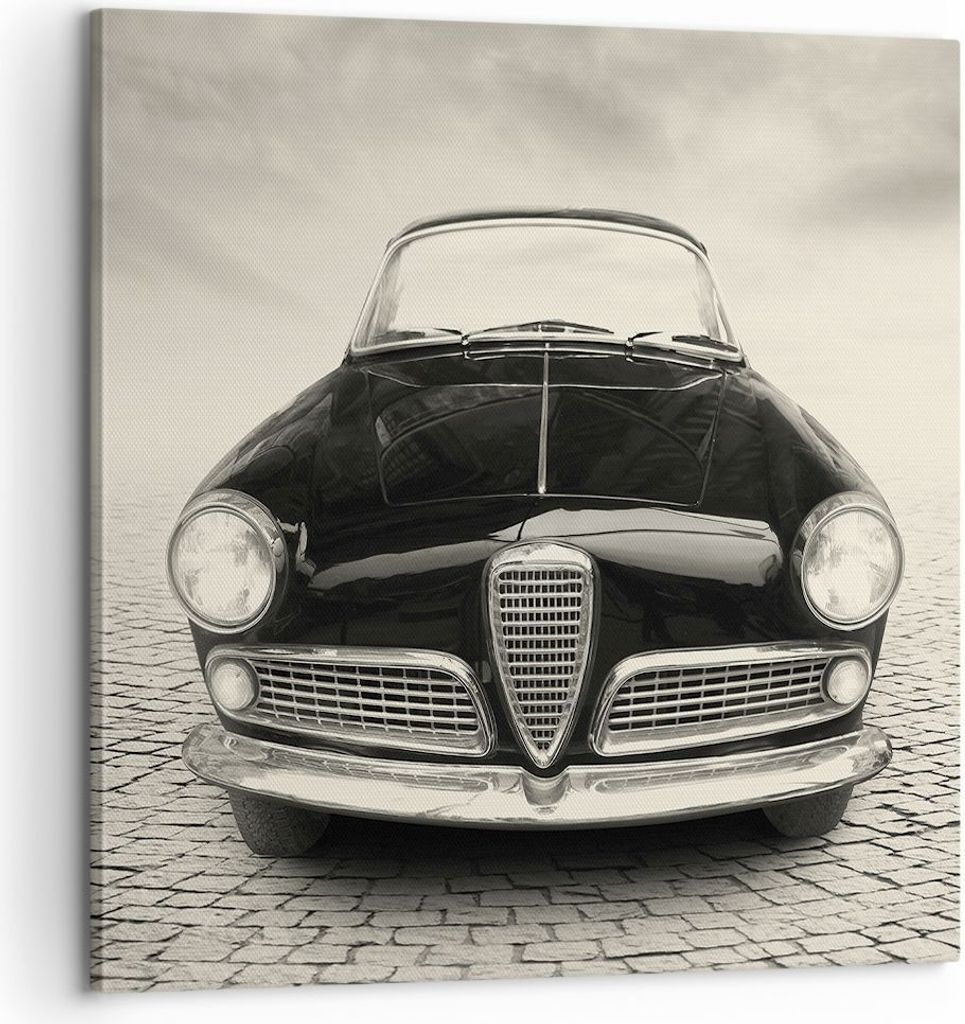 Bild auf Leinwand - Leinwandbild - Einteilig - Alpha Romeo Giuletta - 60x60cm - Wand Bild - Wanddeko - Wandbilder - Leinwanddruck - Bilder - Wandde...