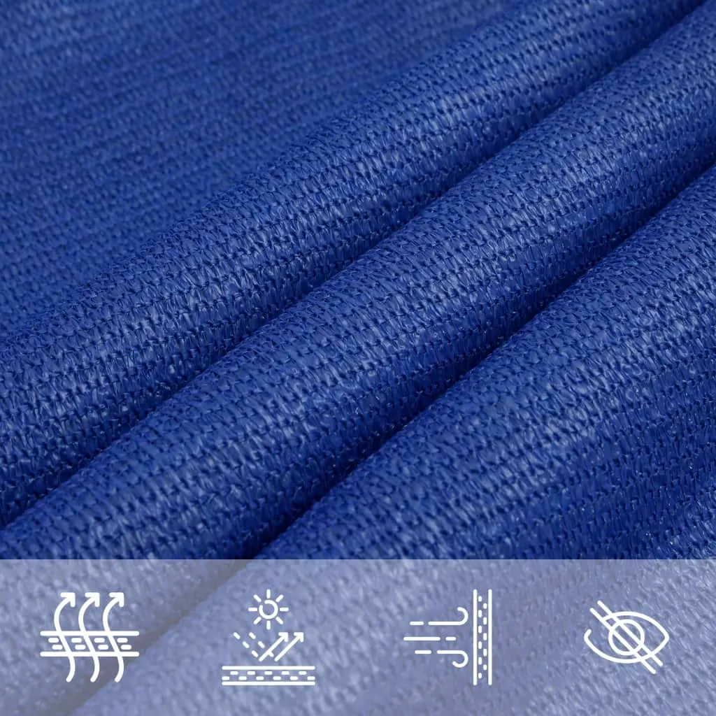 vidaXL Tenda da sole Rettangolare 3x6m Blu - HDPE Resistente UV