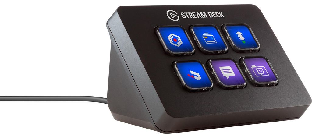 Elgato Stream Deck Mini USB Black Keyboard (clavier noir) Image du produit 