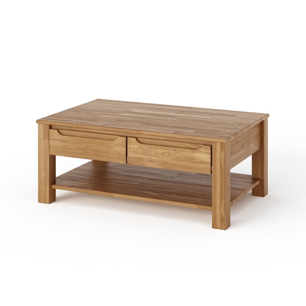 Couchtisch Gavle, Massivholz, Breite 110cm Produktbild 